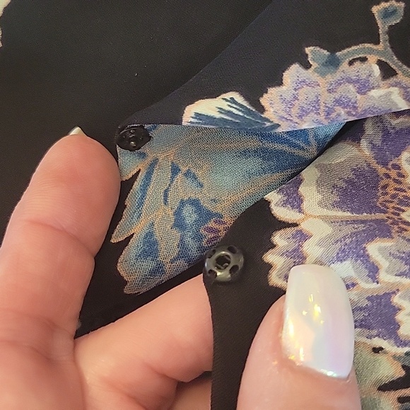 Johnny Was Silk Blouse - Picture 14 of 14